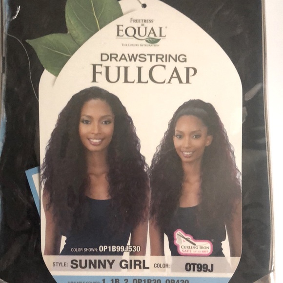 Full Cap Wig crinkle waves color OT99J - Picture 1 of 3